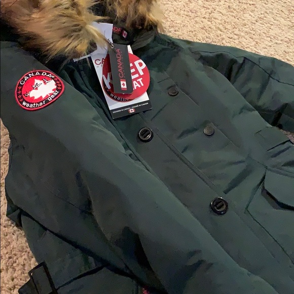 Forest Green Faux Fur Parka - Picture 5 of 16